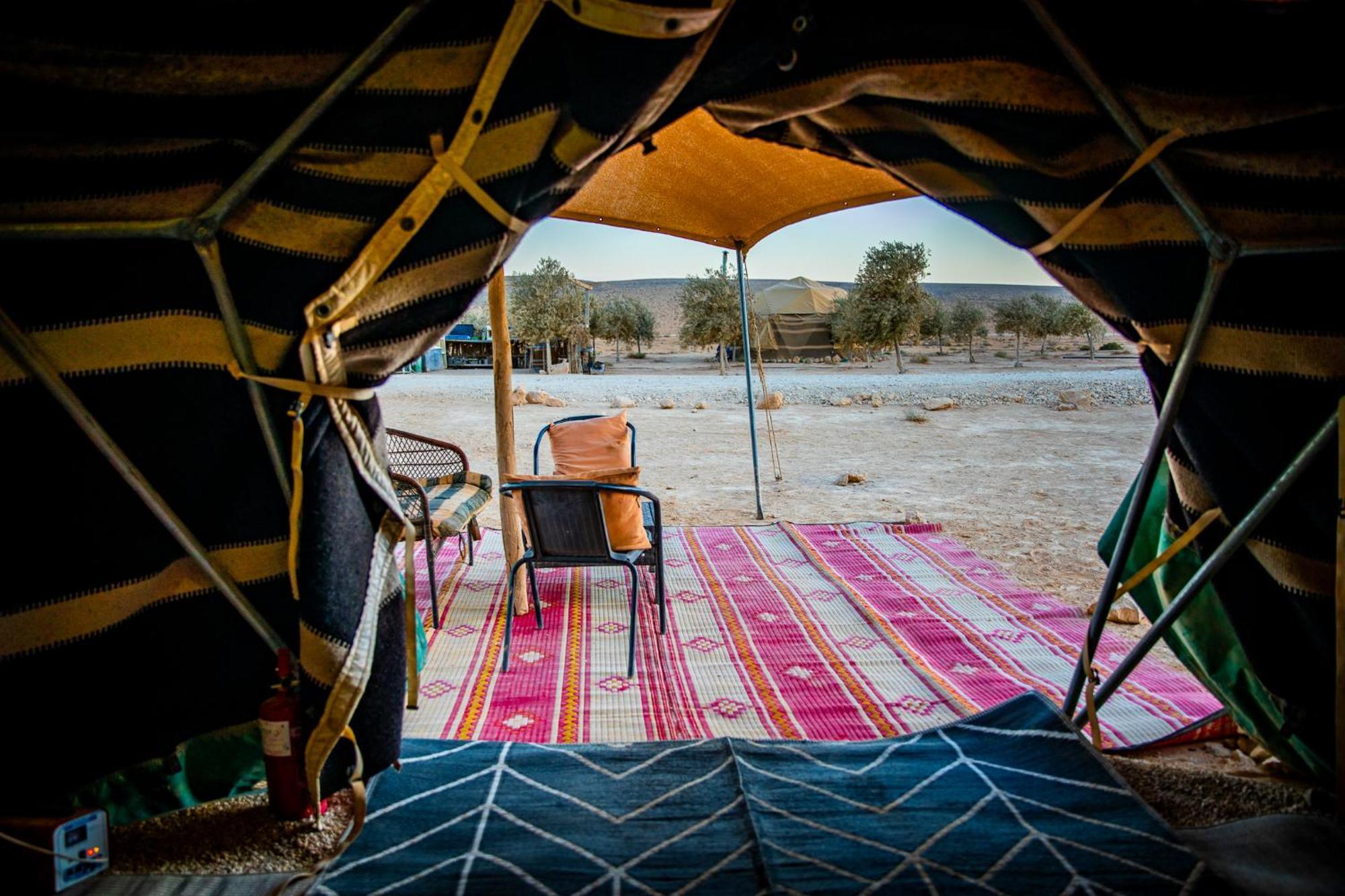 Skyline Eco-Camp Hotel Mitzpe Ramon Exterior photo